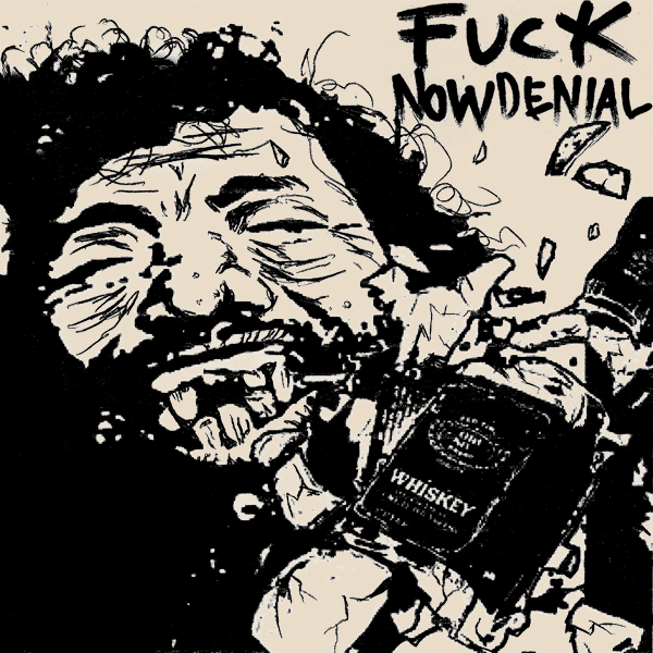 Now Denial - Fuck Now Denial LP (Orange Marble)